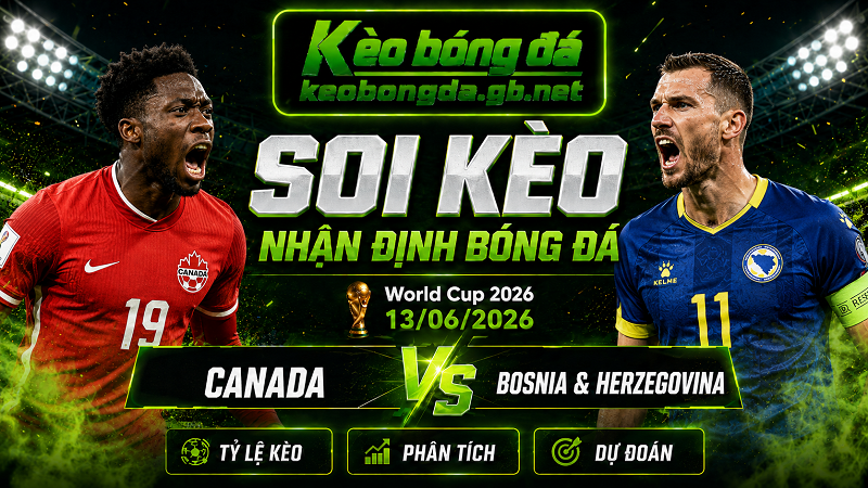 Đội hình dự kiến trước trận Canada và Bosnia & Herzegovina Đội hình dự kiến trước trận Canada và Bosnia & Herzegovina