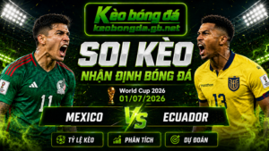 Đội hình dự kiến trước trận Mexico và Ecuador