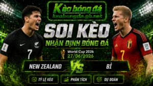Đội hình dự kiến trước trận New Zealand và Bỉ