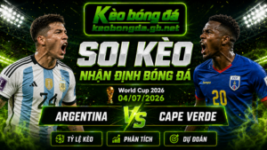 Đội hình dự kiến trước trận Argentina và Cape Verde